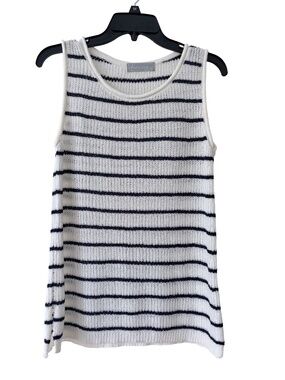 Striped Knit Tank Top